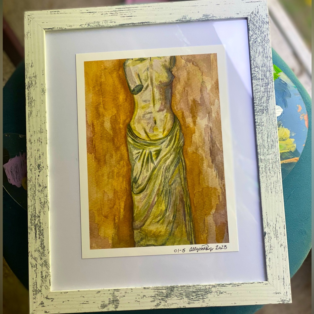 Venus - Artist Signed — Framed Art Print